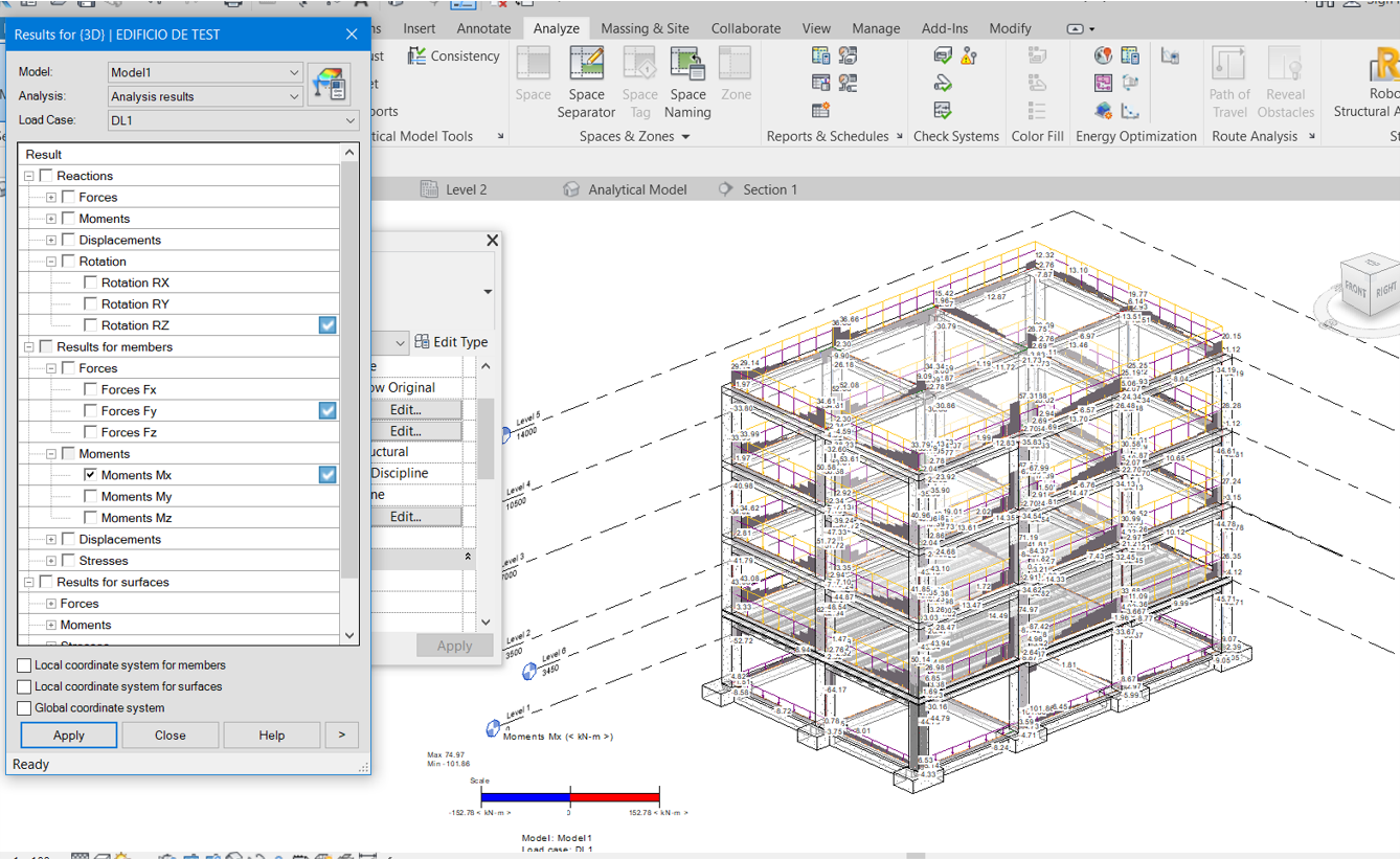 Revit estructural analisis | Curso Revit Structure